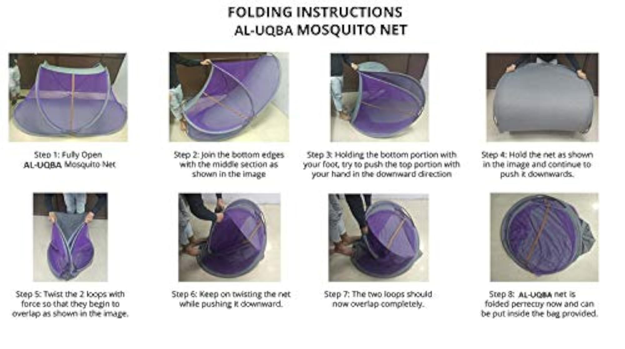 Mosquito Net for Single Bed, Foldable, Polyester Quality, Pink